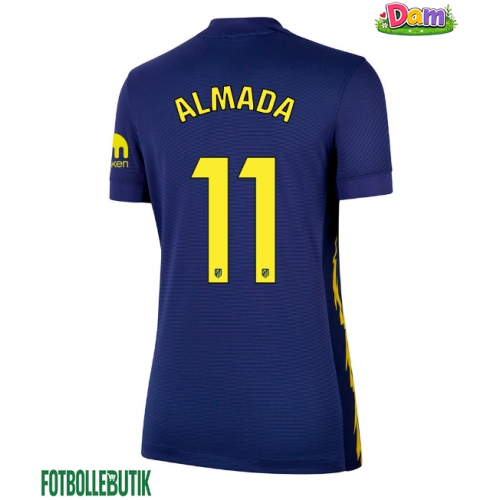 Atletico Madrid Thiago Almada #11 Bortatröja Kvinnor 2025-26 Kortärmad